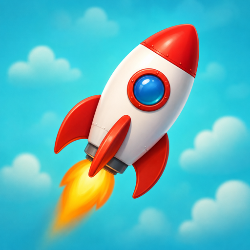 PeekFlip rocket card